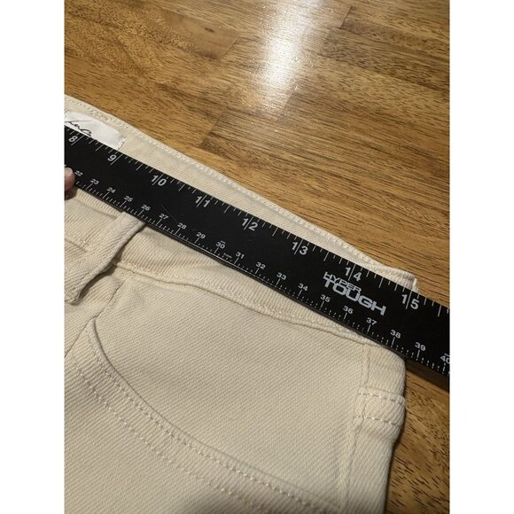 KANCAN Off White Jeans Chic Cream Skinny Size 9 - Picture 9 of 11